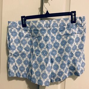 Santorini Cotton White Summer Shorts